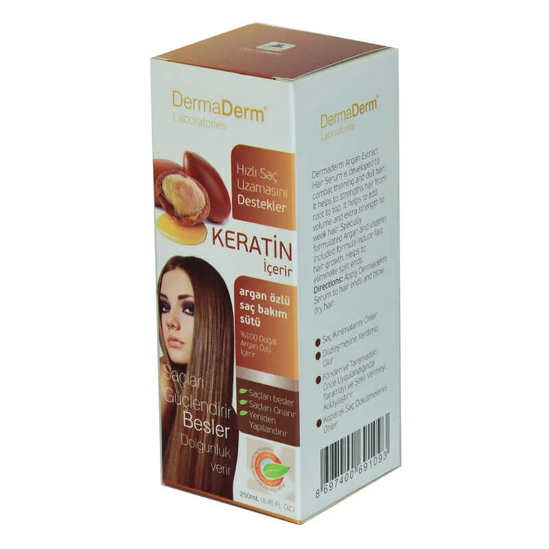 Keratinli Argan Özlü Saç Bakım Sütü - Hızlı Saç Uzaması İçin Etkili Besleyici Bakım 250 ML Fiyatı, Yorumları ve Özellikleri