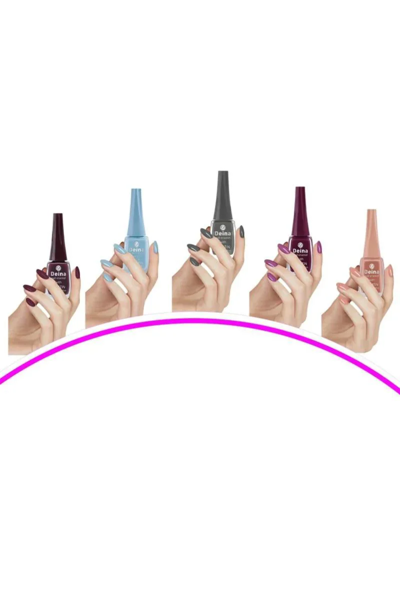 Keratinli Besleyici Oje Seti - 5'li Oje Koleksiyonu (14 ml) Fiyatı, Yorumları ve Özellikleri
