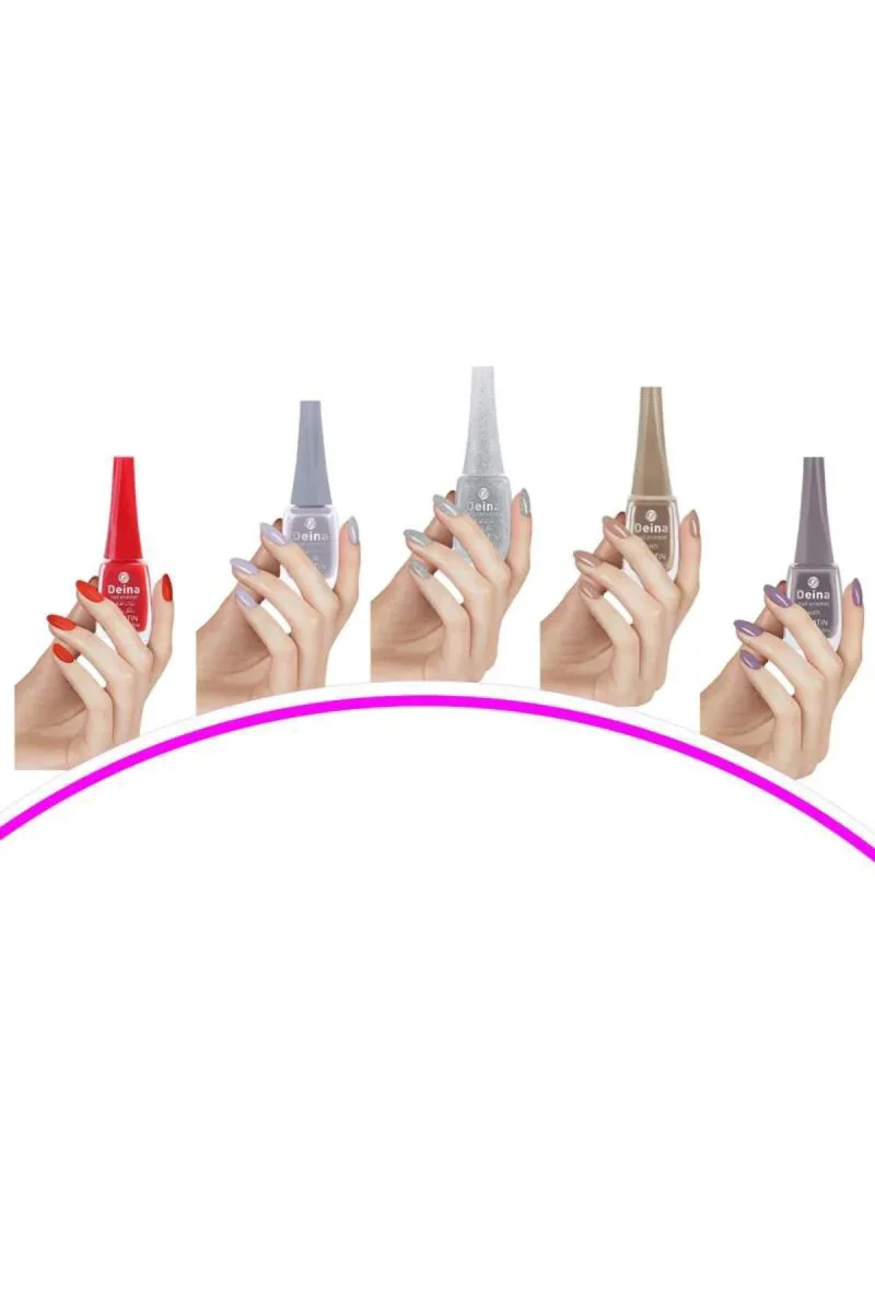 Keratinli Besleyici Oje Seti 5'li (14 ml) - Parlak & Uzun Ömürlü Oje Fiyatı, Yorumları ve Özellikleri