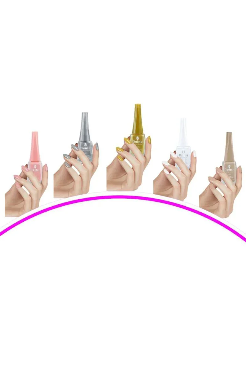 Keratinli Besleyici Oje 5'li Set - Parlak ve Dayanıklı Tırnaklar İçin 14 ml Fiyatı, Yorumları ve Özellikleri