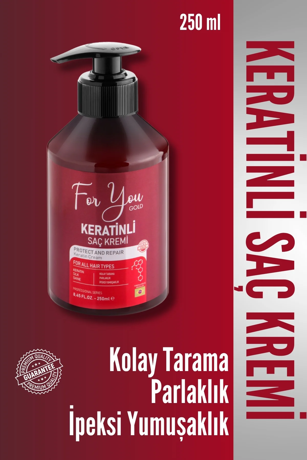 Keratinli,onarıcı,besleyici,canlandırıcı Saç Kremi(saç Güzelleşti