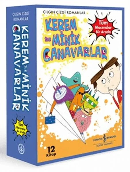 Kerem ile Minik Canavarlar - Tüm Maceralar Bir Arada (12 Kitap) Fiyatı, Yorumları ve Özellikleri