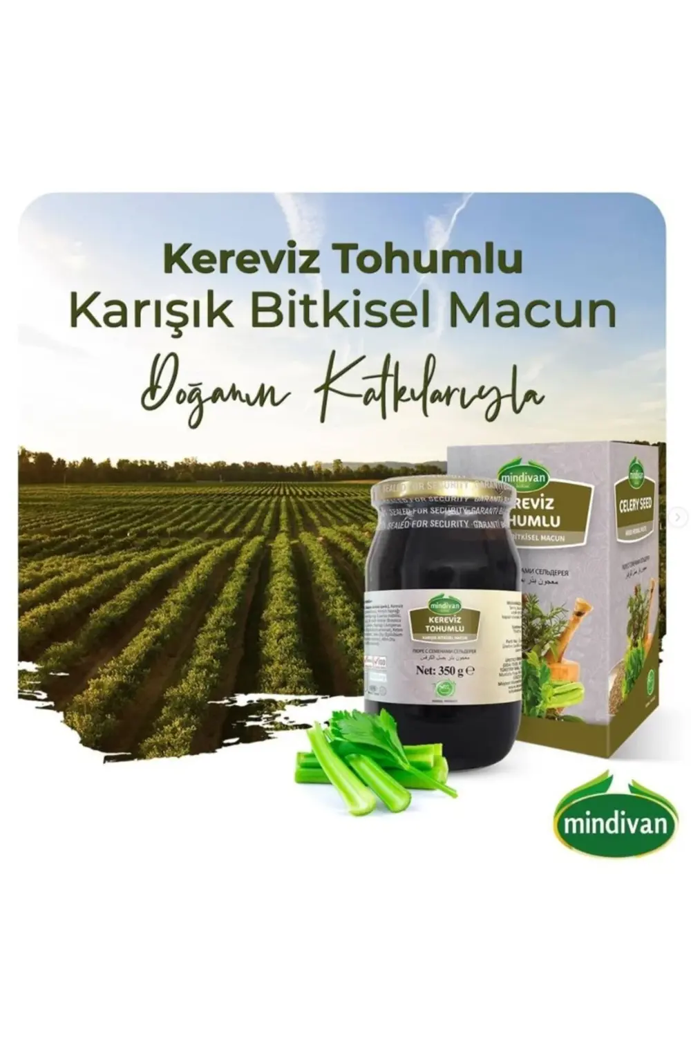 Kereviz Tohumlu Macun 420g