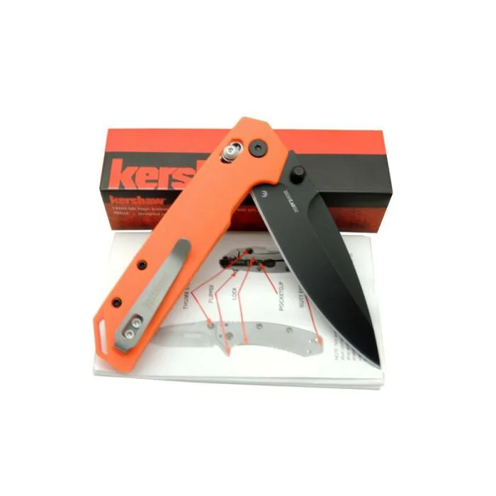 Kershaw Çakı Iridium - Turuncu D2 Çelik