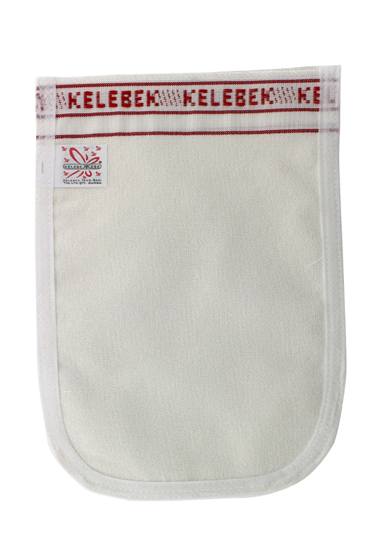 Kese 161 Kelebek Kırmızı Orta Sert Kese & Banyo Hamam Kesesi