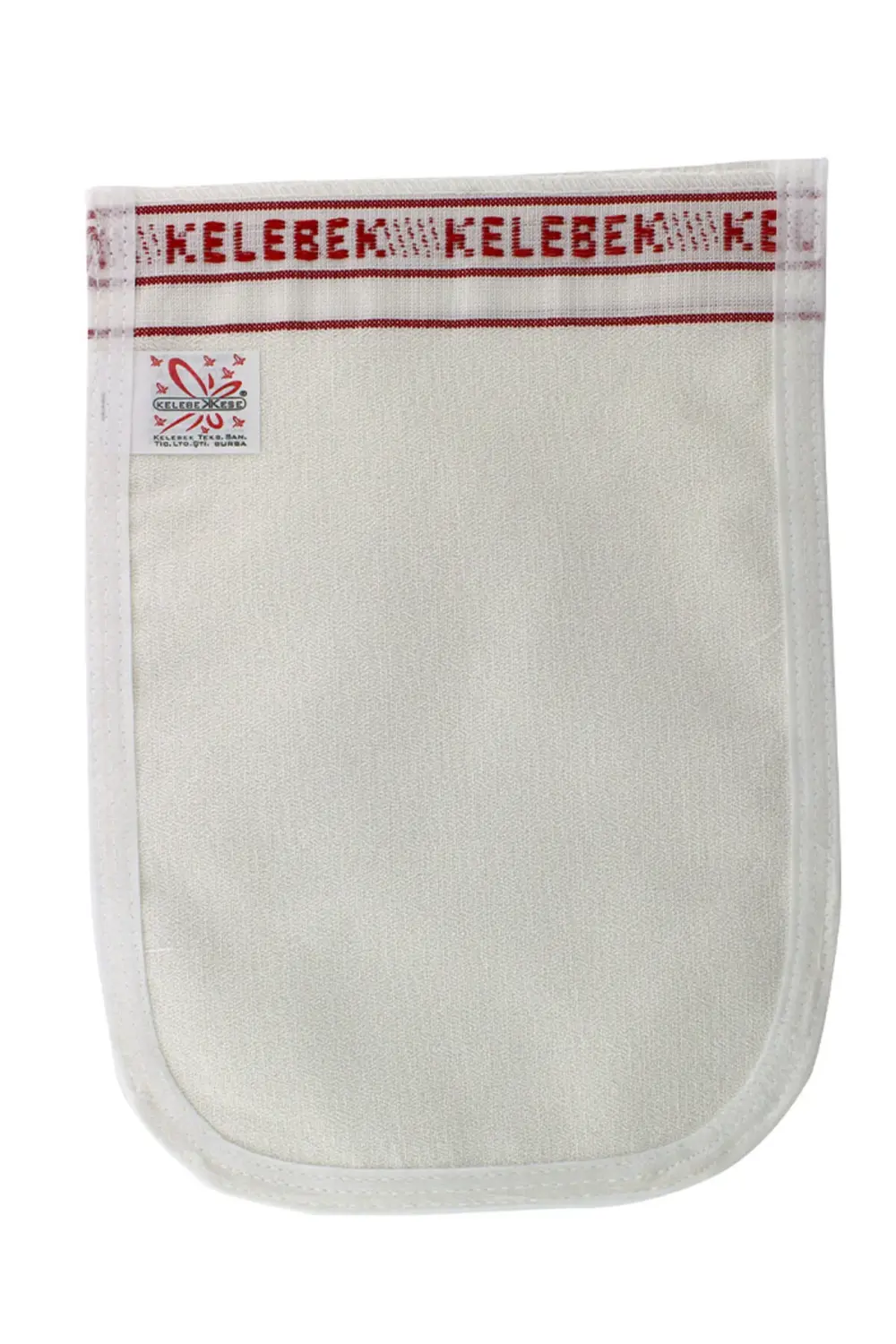 Kese 161 Kelebek Kırmızı Orta Sert Kese & Banyo Hamam Kesesi