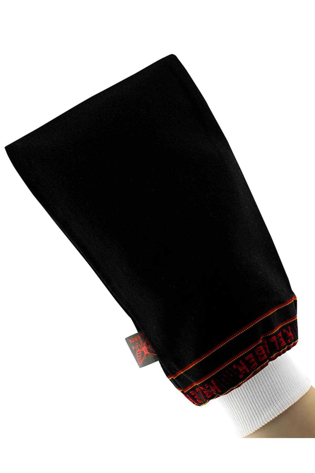 Kese 167 LLastikli Süper Kalın Siyah Kese Banyo Hamam Kese