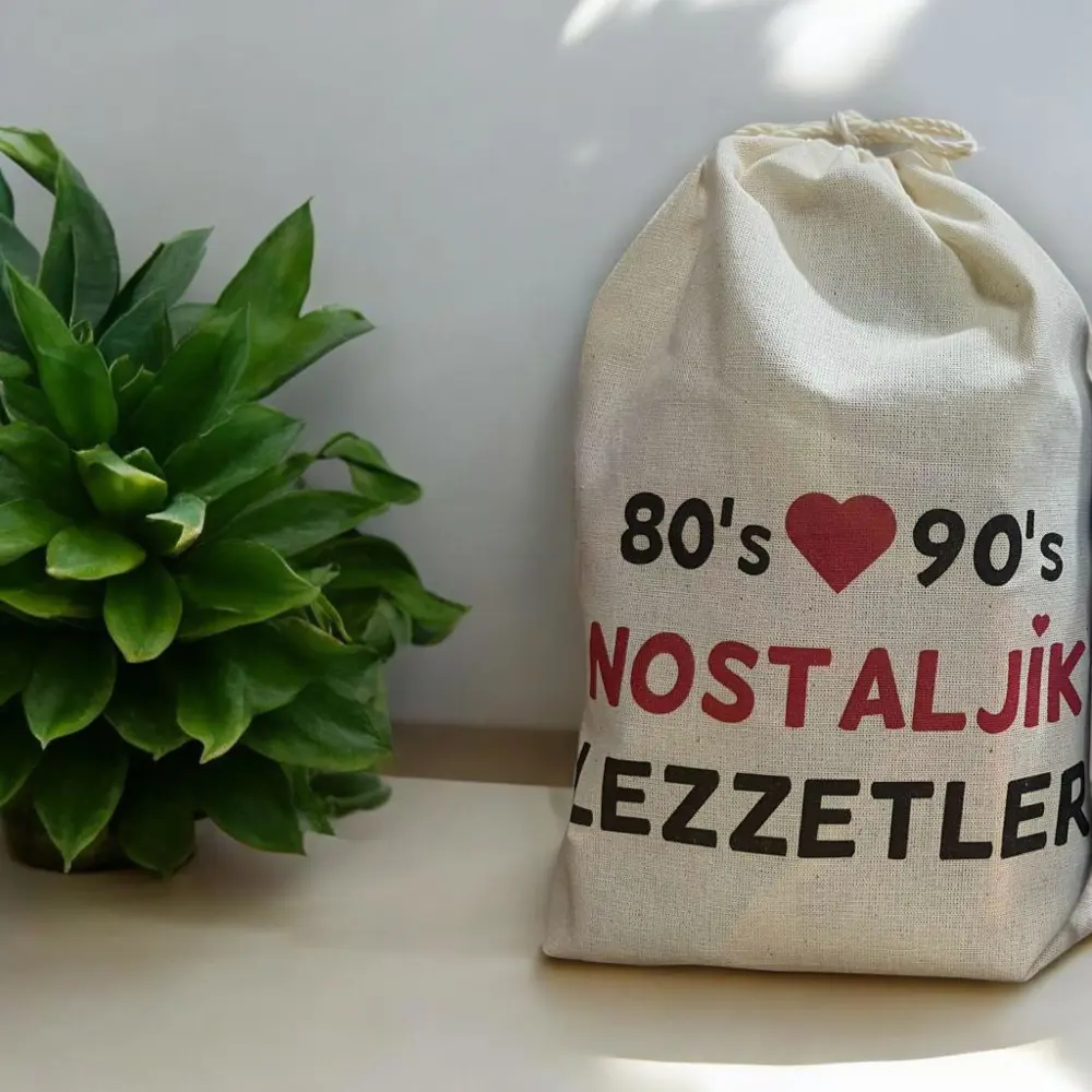 Kese Nostaljik Hediye Paketi 80'ler 90'lar Kese Nostaljik Hediye Paketi 80'ler 90'lar