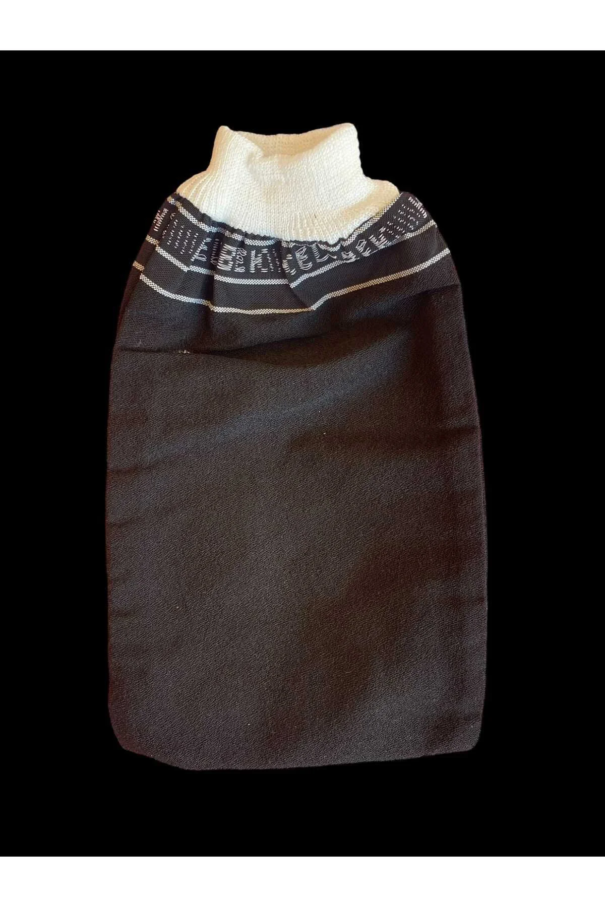 kese (orta) siyah lastikli duş,peeling