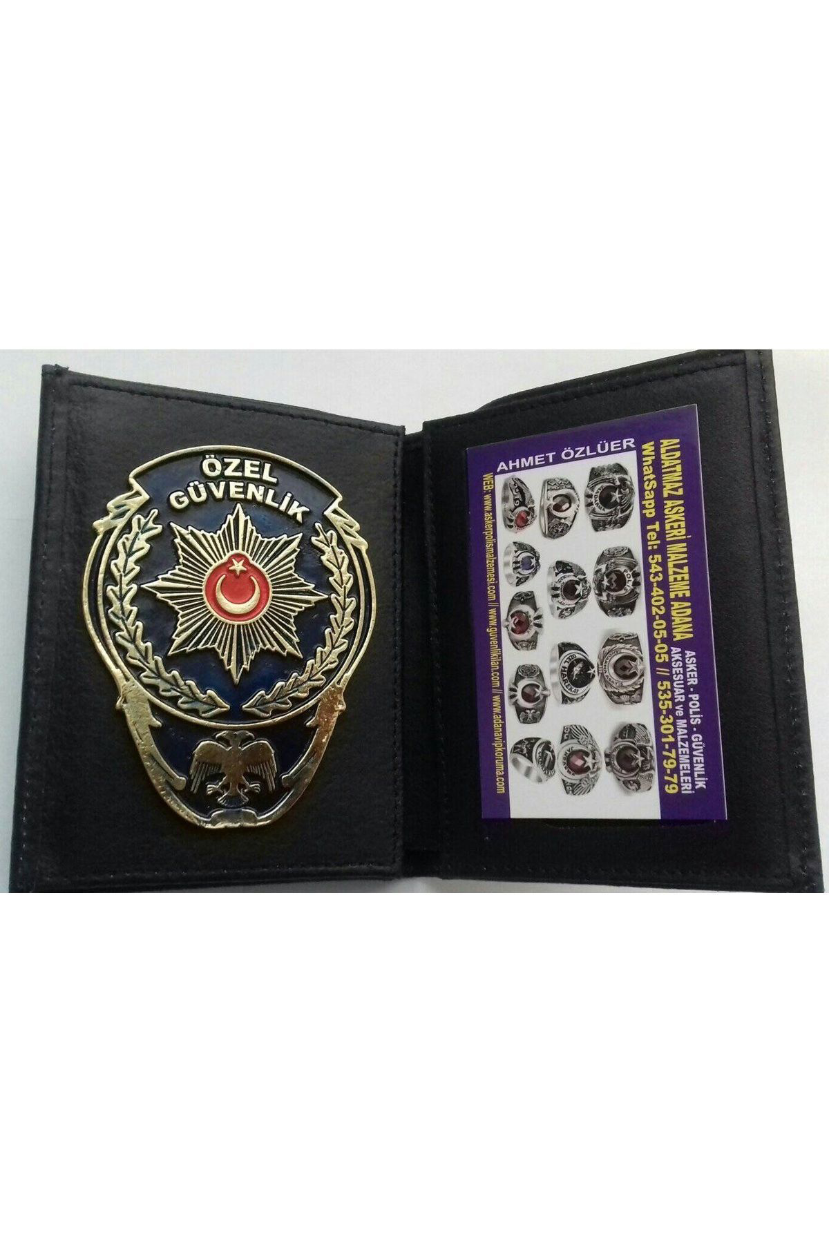 Aldatmaz Askeri Malzeme Keşfet Harika.Özel Güvenlik Rozetli Cüzdani Özel Güvenlik Kemer R
