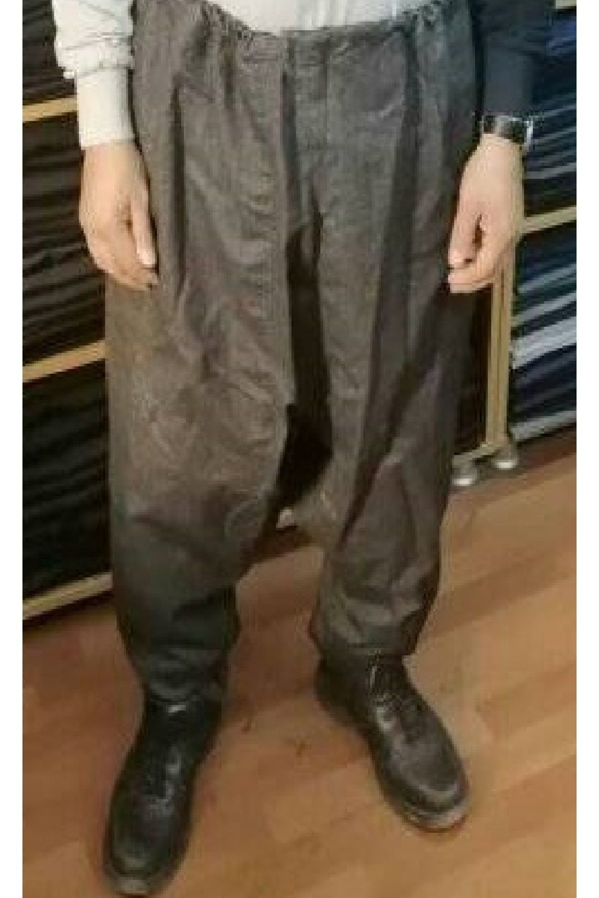 KEŞFET SÜPER.GRİ RENK.ORJİNAL ADANA ŞALVARI SIPARIS VER.ŞALVAR İÇ