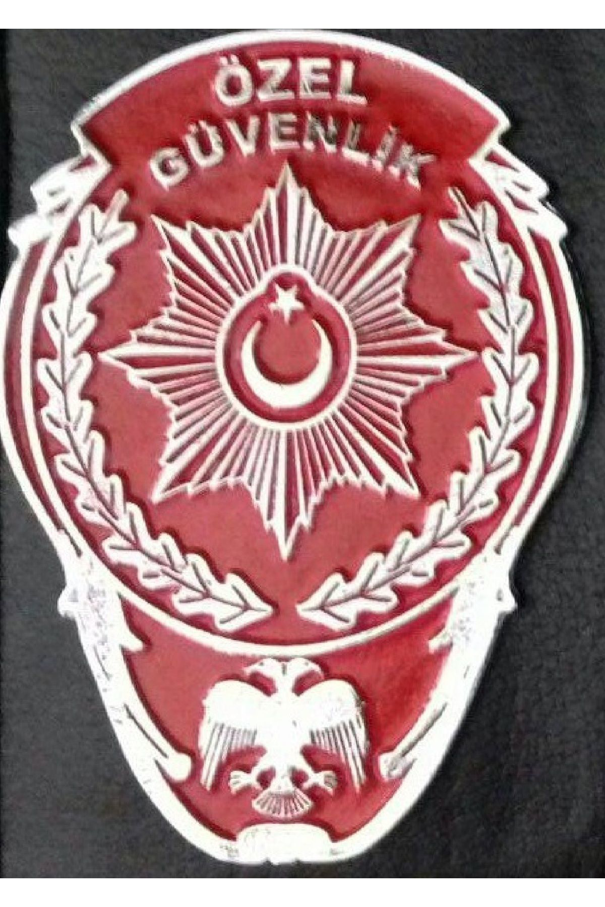 KEŞFET.ÖZEL GÜVENLİK ROZETLİ CÜZDANI v +1-ROZET  SATINAL.SIVILE S