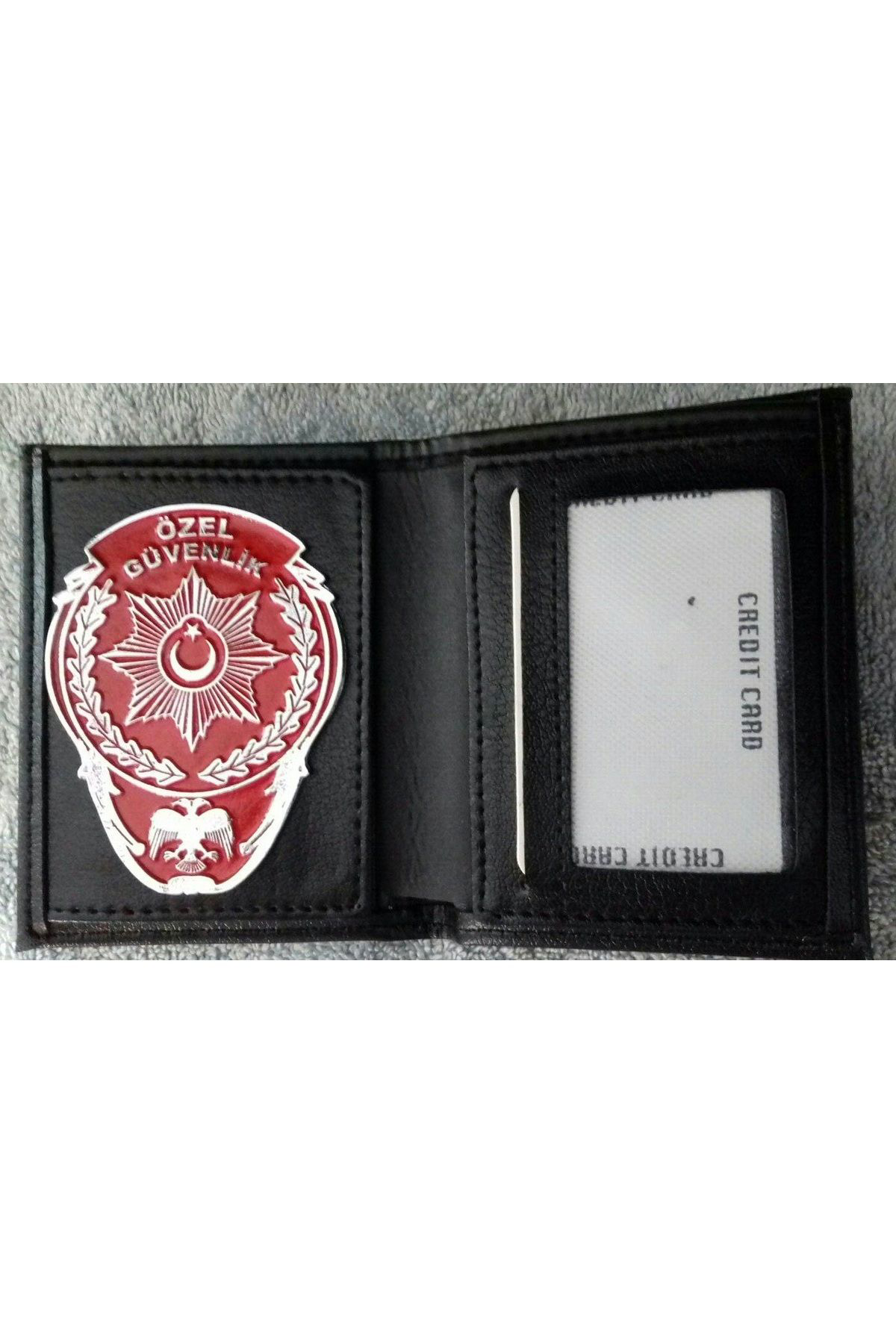 KEŞFET.ÖZEL GÜVENLİK ROZETLİ CÜZDANI v +1-ROZET  SATINAL.SIVILE S