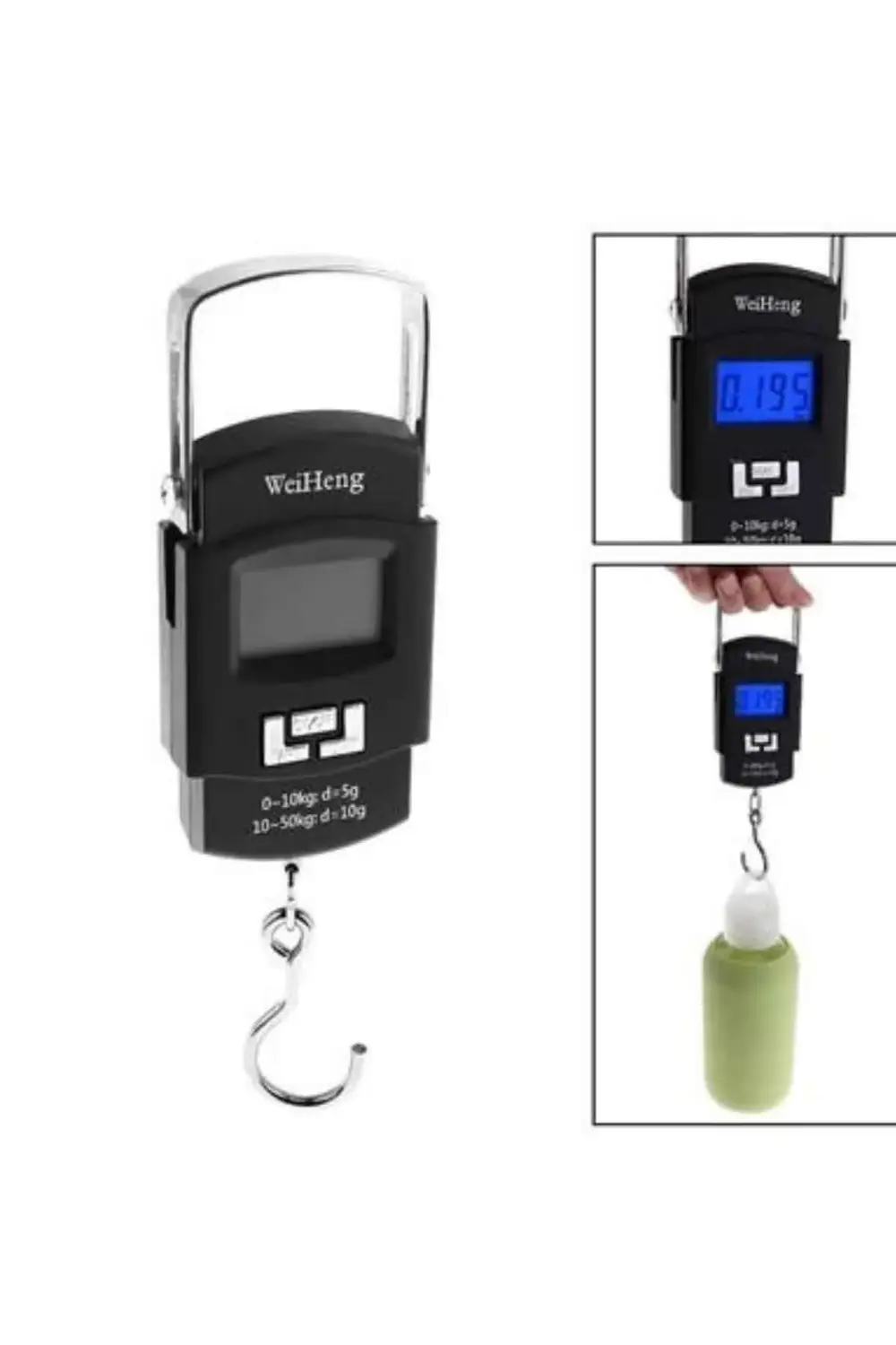 KESGİN MARKET ® 50 Kg Dijital El Terazisi Cep Tartısı El Kantarı