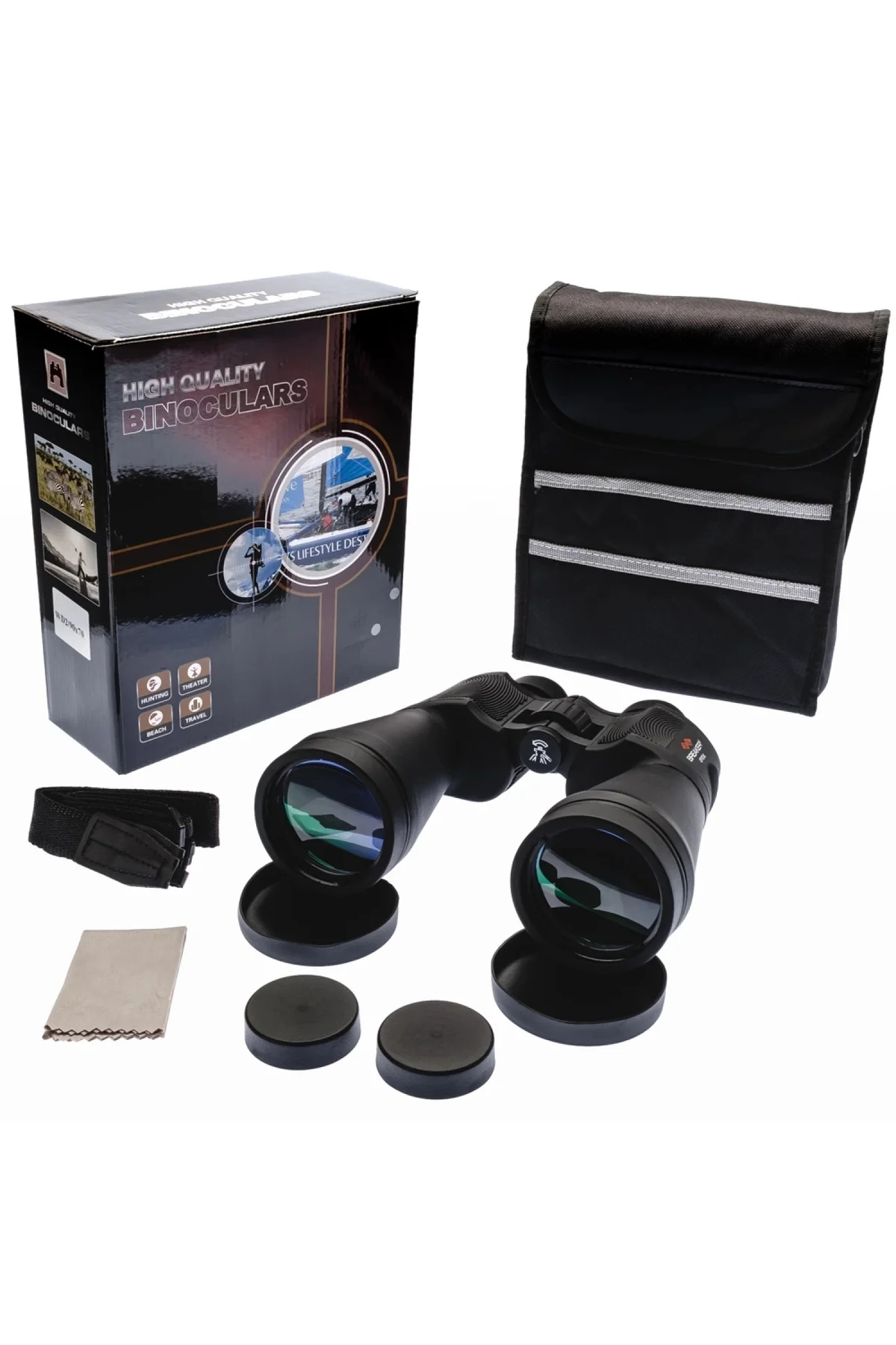 KESGİN MARKET® 90x70wd2 Çift Göz Ayarlı Profesyonel El Dürbünü – 