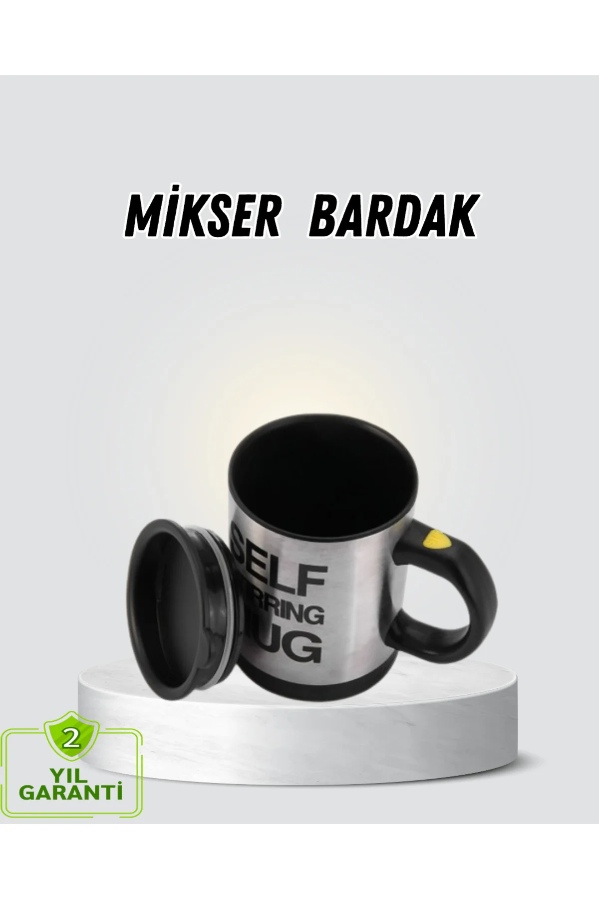 KESGİN MARKET ® Akıllı Kendi Kendini Karıştıran Termal Kupa – Pas