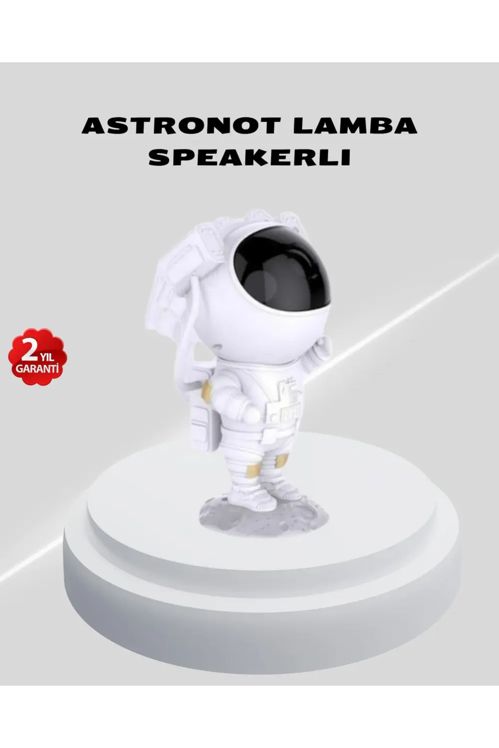 KESGİN MARKET ® Astronot Yıldız Projeksiyon Lambası 8 Efektli Uza