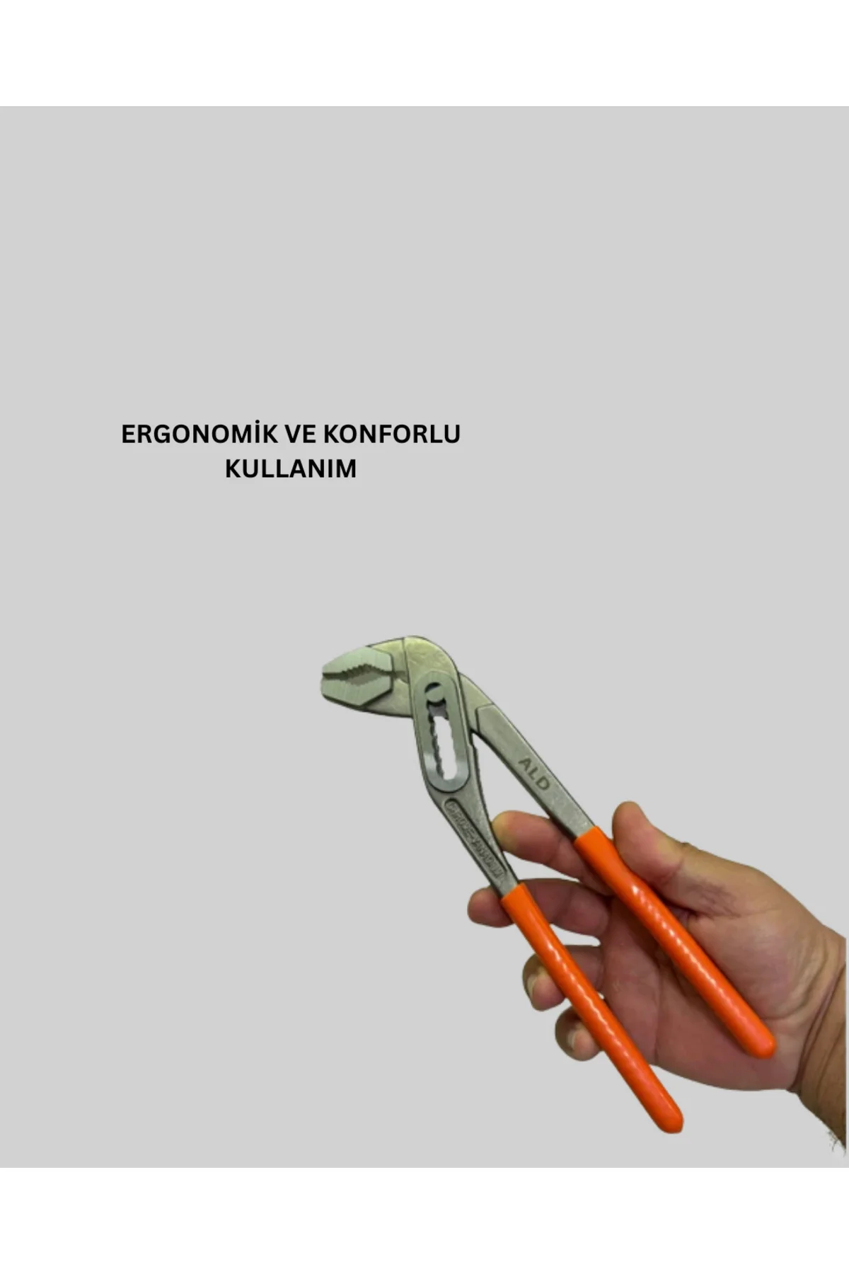 KESGİN MARKET ® Ayarlanabilir Kurbağacık Pense Boru Anahtarı Çeli