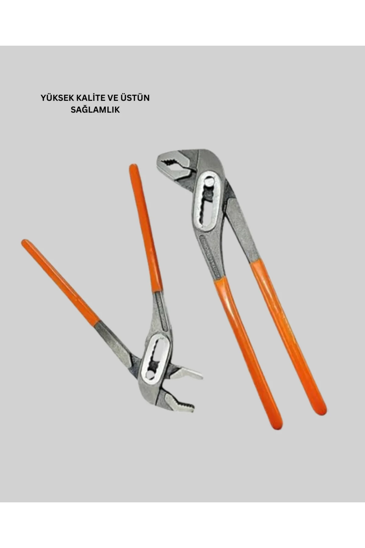 KESGİN MARKET ® Ayarlanabilir Kurbağacık Pense Boru Anahtarı Çeli