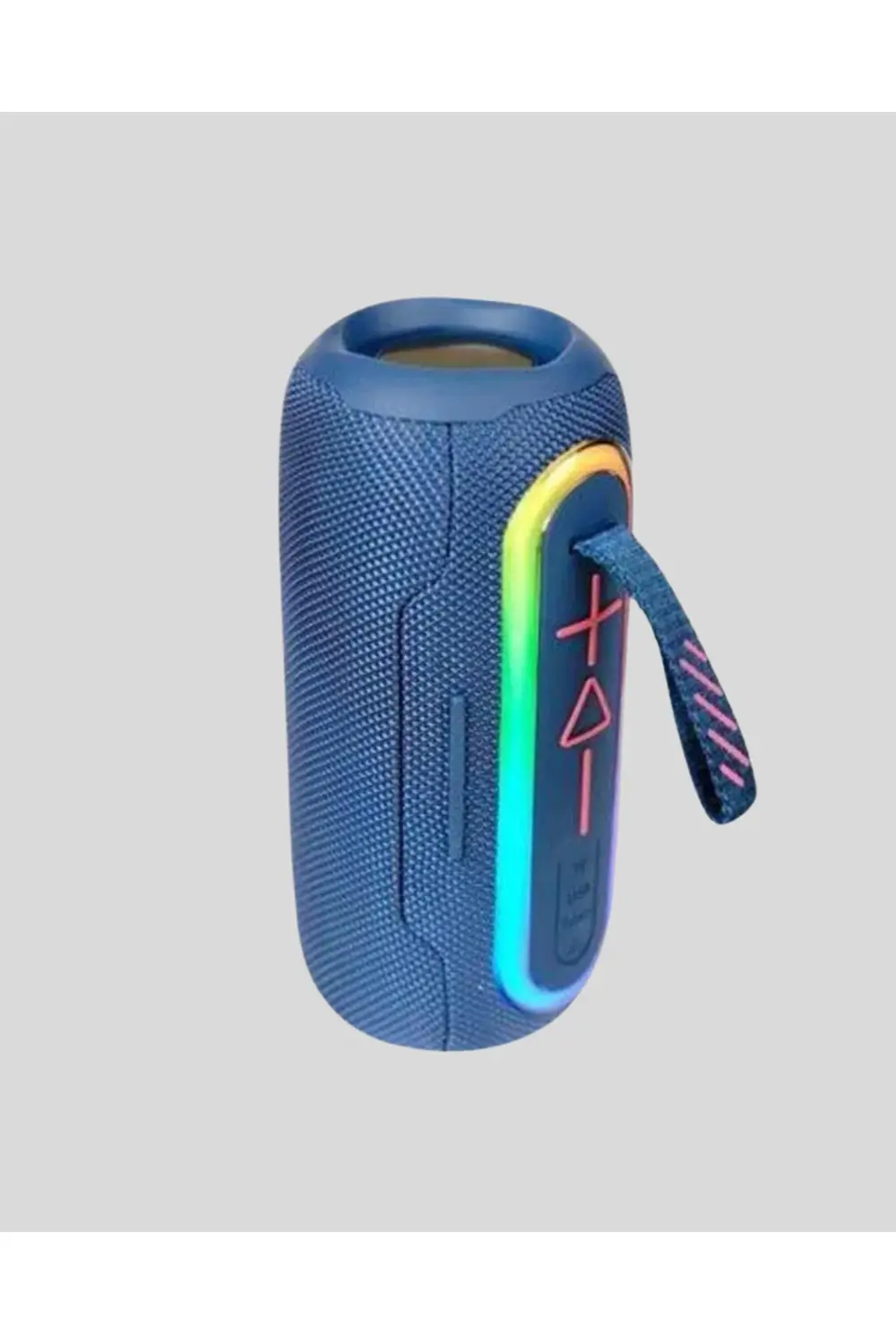 KESGİN MARKET ® Mavi Taşınabilir Bluetooth Hoparlör Kompakt Tasar