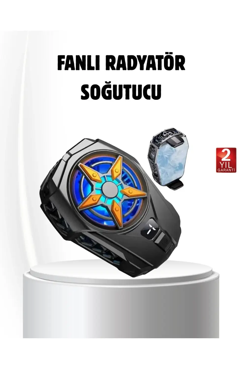 KESGİN MARKET ® Oyun Telefonu Soğutucu Fan – Şarjlı, Sessiz ve Ko