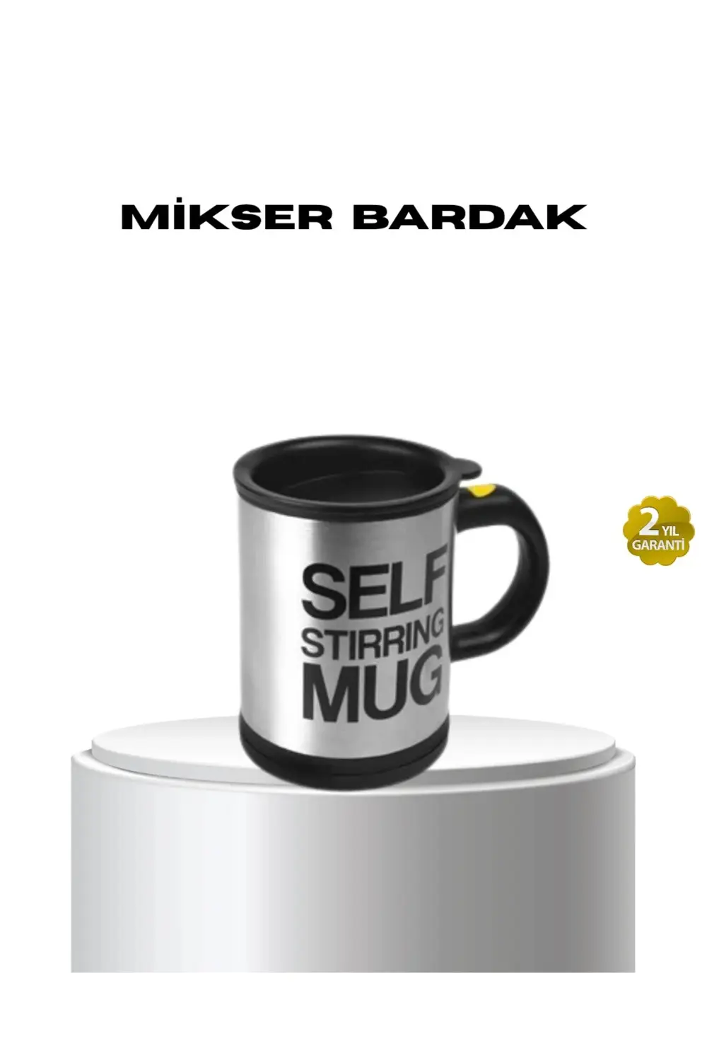 KESGİN MARKET ® Paslanmaz Çelik Kendi Kendini Karıştıran Akıllı K