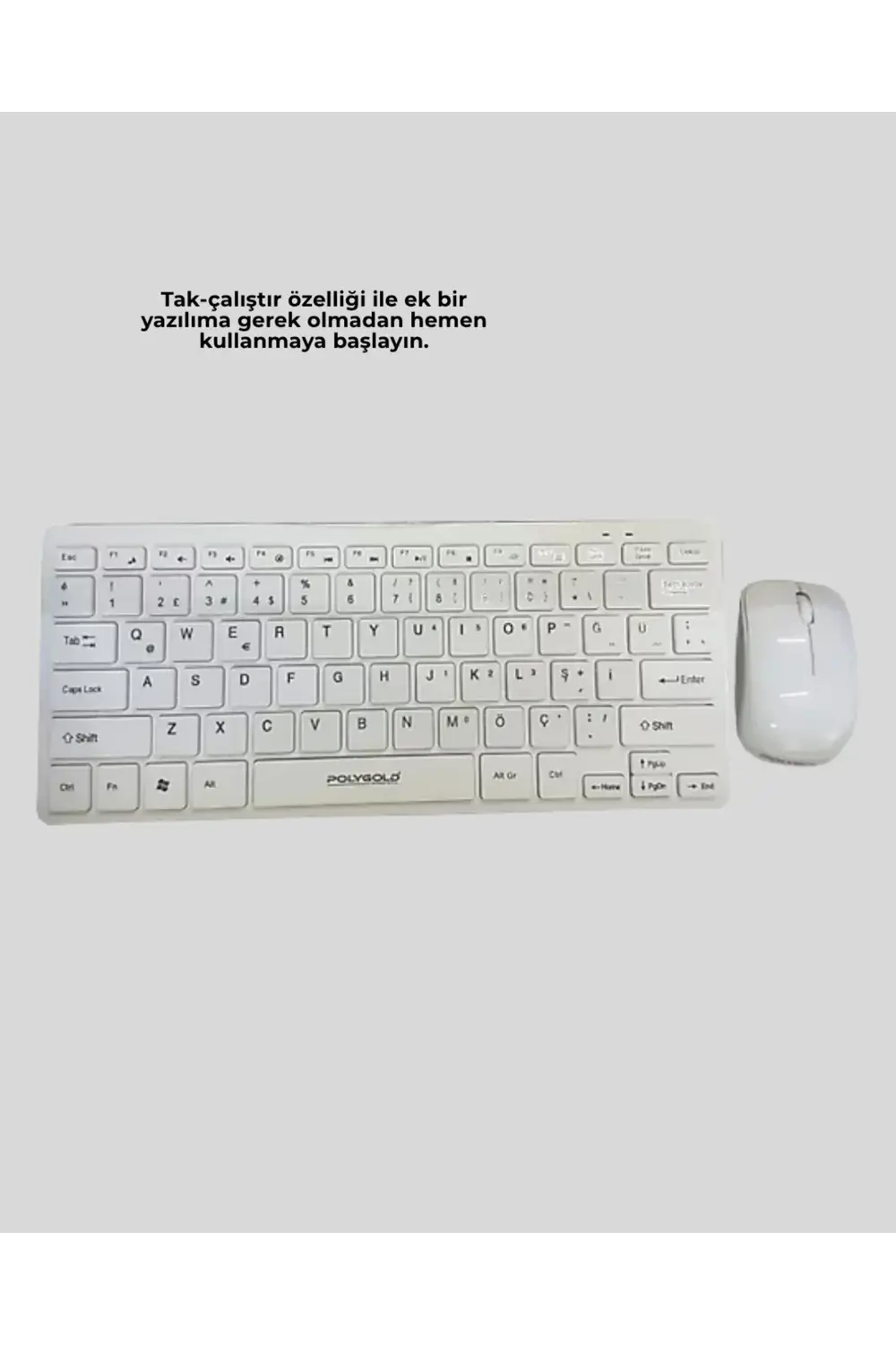 KESGİN MARKET ® PG-8040 KLAVYE VE MOUSE SETİ