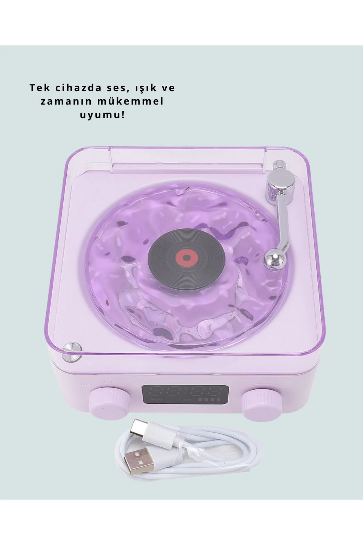 KESGİN MARKET ® Retro Pikap Tasarımlı Bluetooth Hoparlör – Projek