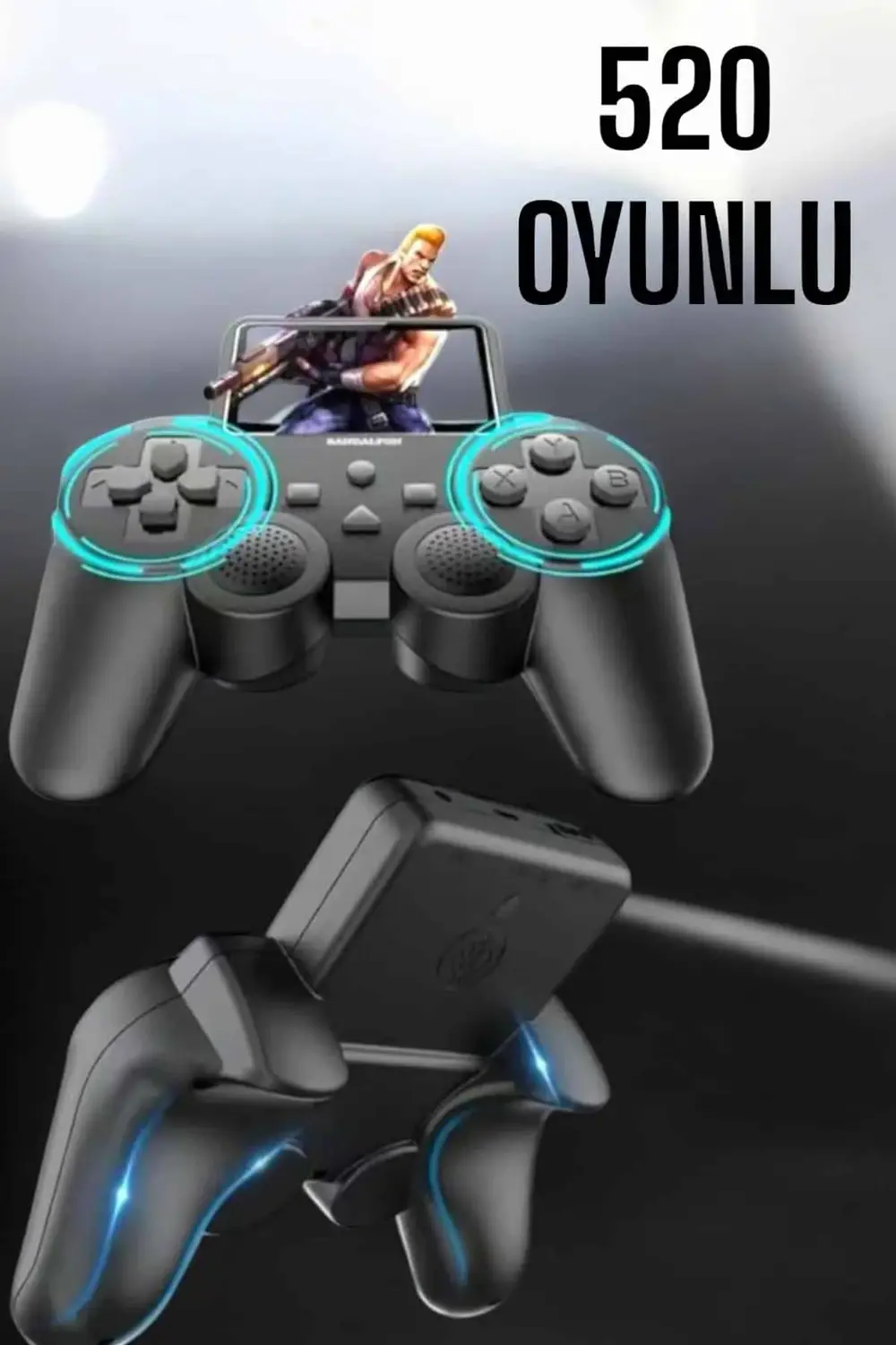 KESGİN MARKET ® S10 Sup 520 Oyunlu Gamepad TV Uyumlu Gamepad