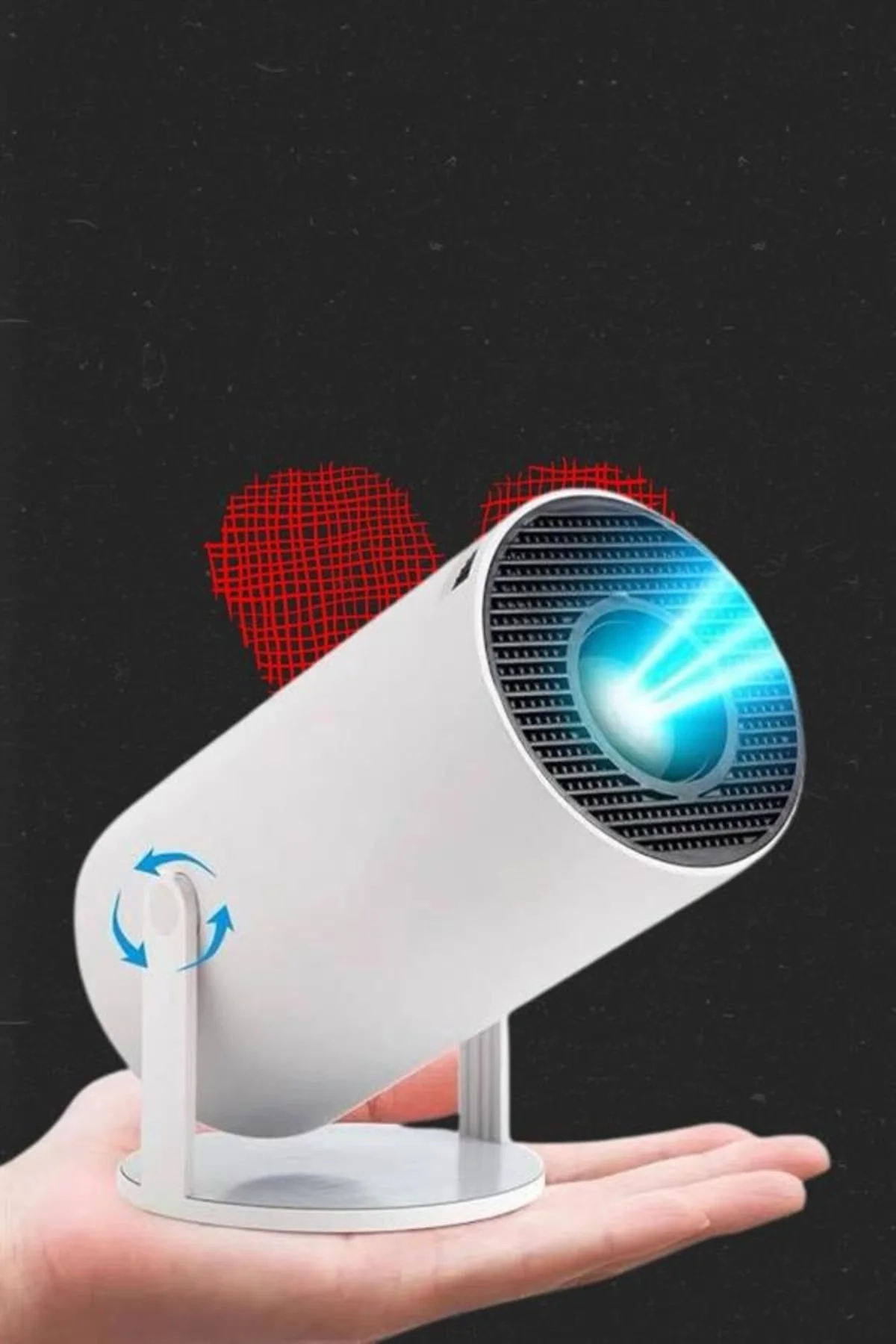 KESGİN MARKET ® Sevgiliye Özel Hediye Ayaklı Sinema Projektörü Pr