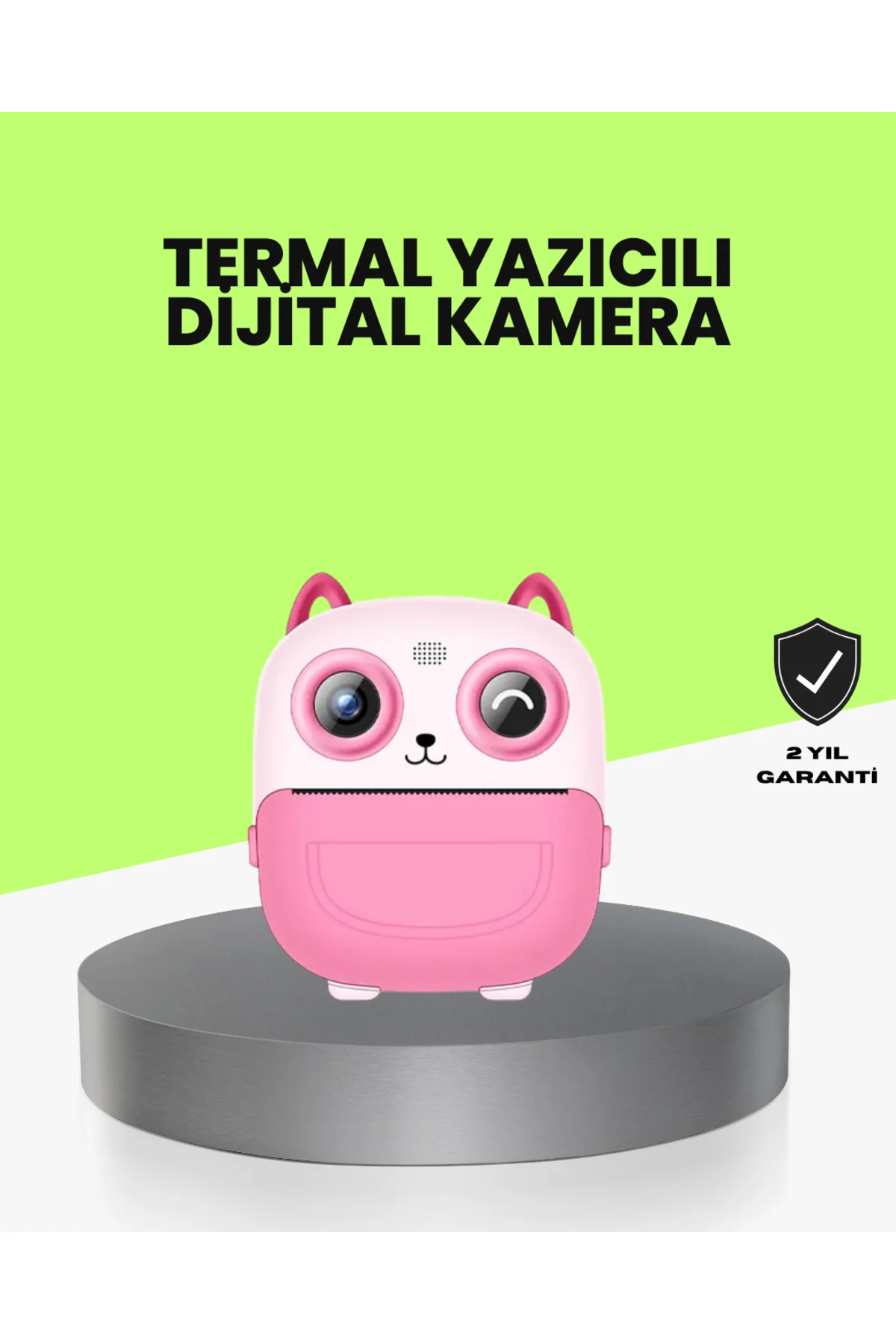 KESGİN MARKET ® Termal Baskı Özellikli Çocuk Kamerası 1080P Video