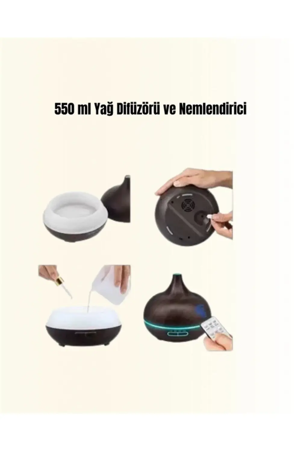 KESGİN MARKET ® Zamanlayıcılı ve Otomatik Kapanmalı Aromaterapi N