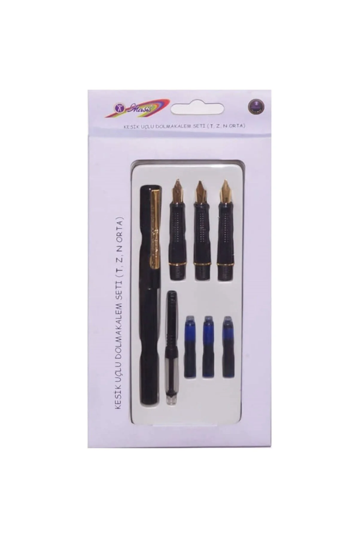 Kesik Uçlu Dolmakalem Seti