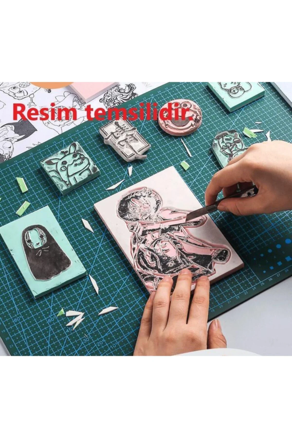 Kesim Matı - Kesme Matı - Kesim Tablası (a2) (60cm'e 45cm Eninde)