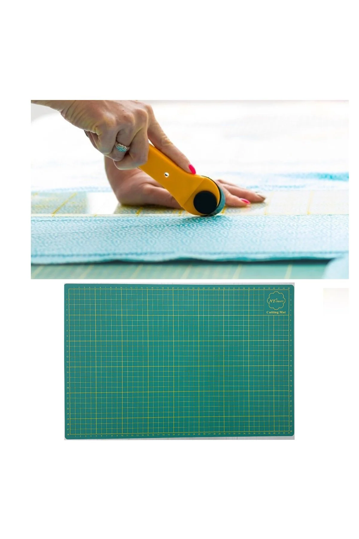 Kesim Matı - Kesme Matı - Kesim Tablası (A4) (30cm'e 22cm eninde)