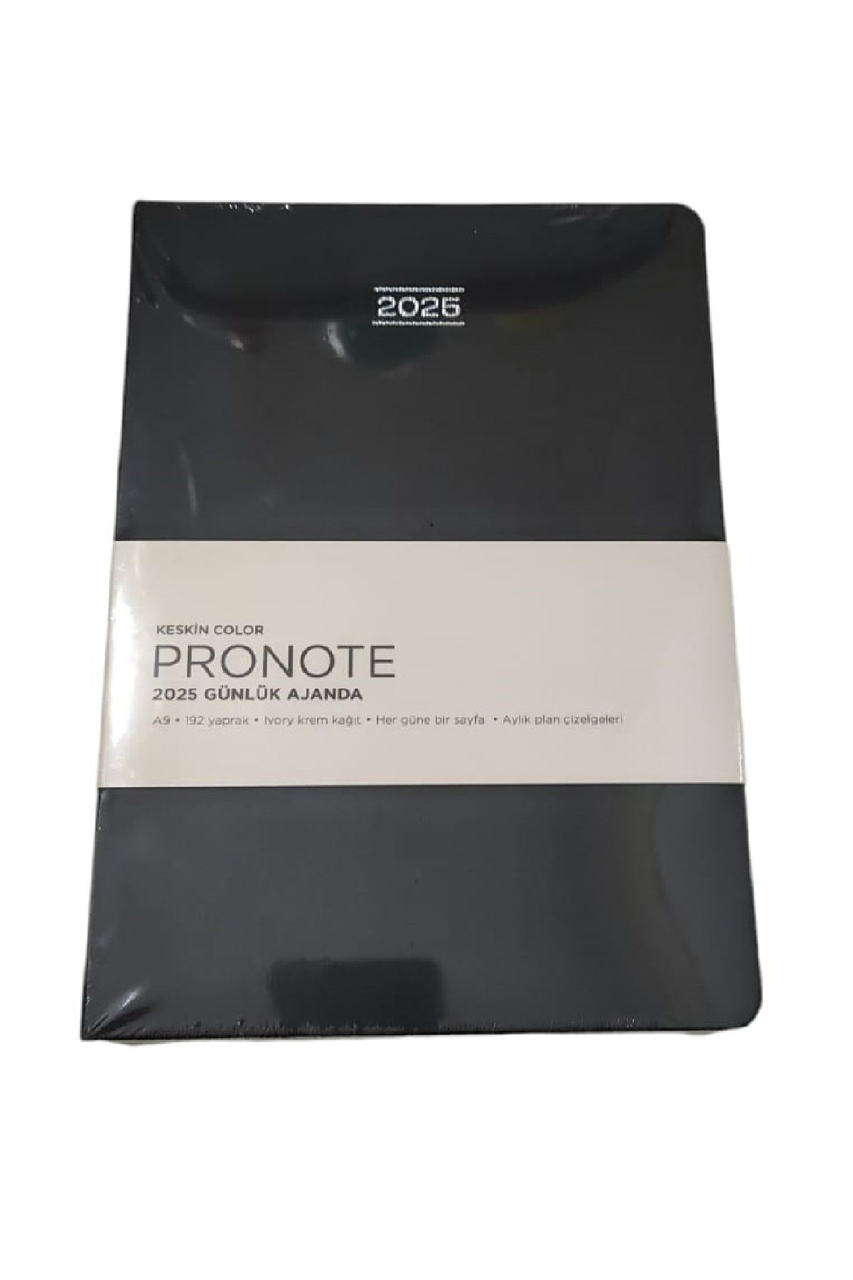 Keskin Color Keskin 2025-A5 Pronote Günlük Ajanda - Siyah