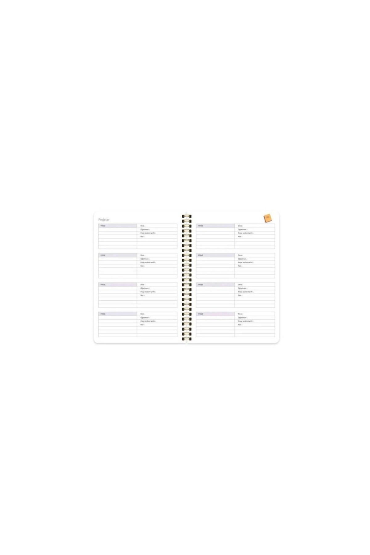 Keskin Color Keskin Color Keskin Color 17*24 Spiralli Akademik Ajanda - Enerji