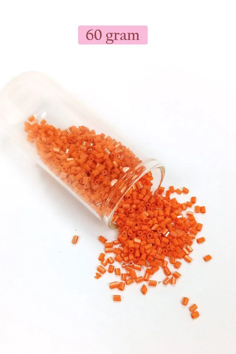 Kesme Cam Boncuk 2mm - 60 Gr Turuncu - El Sanatları & Süsleme Fiyatı, Yorumları ve Özellikleri