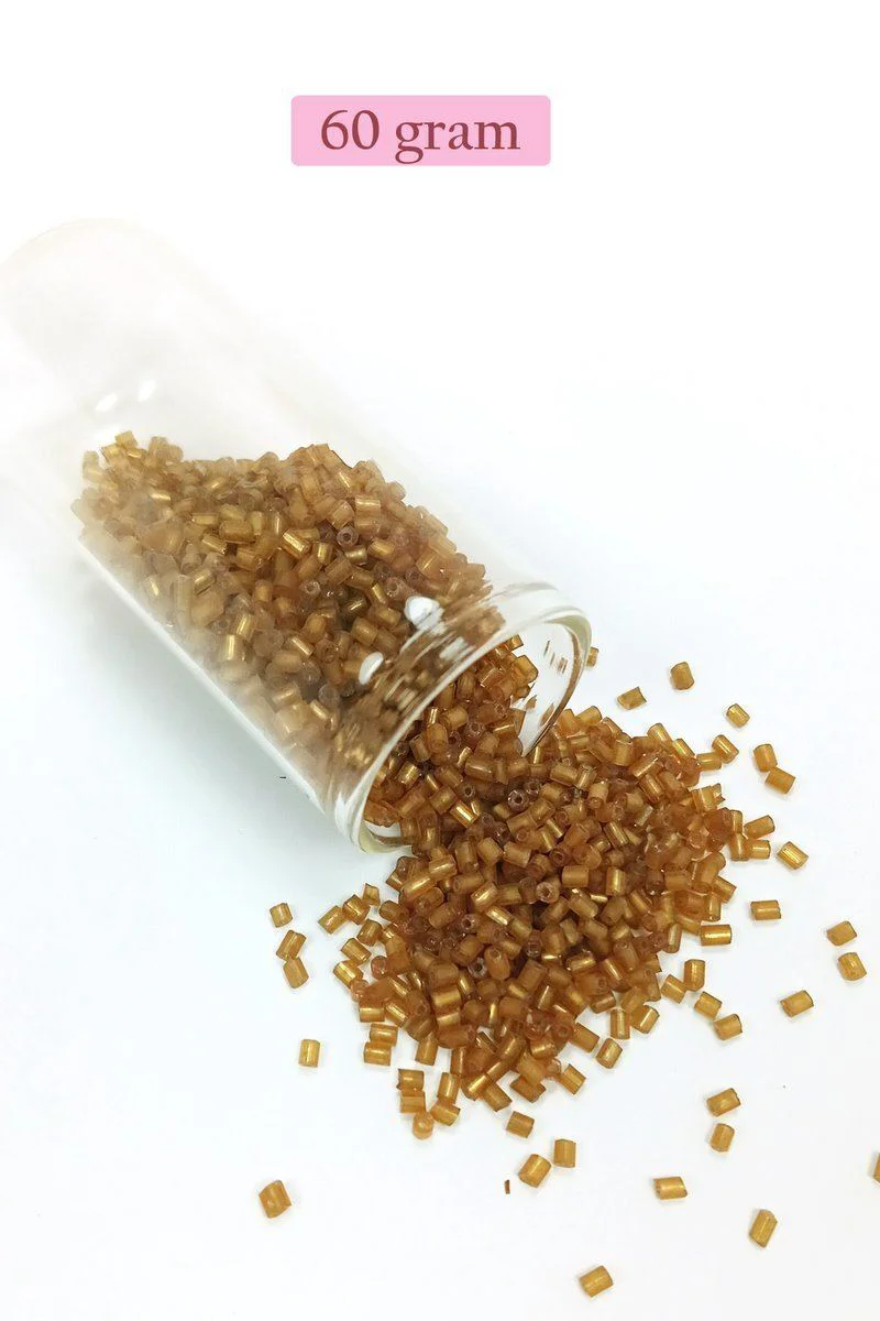 Kesme Cam Boncuk 2mm - Şeffaf Kahverengi 60 Gr - El Sanatları İçin Ideal Fiyatı, Yorumları ve Özellikleri