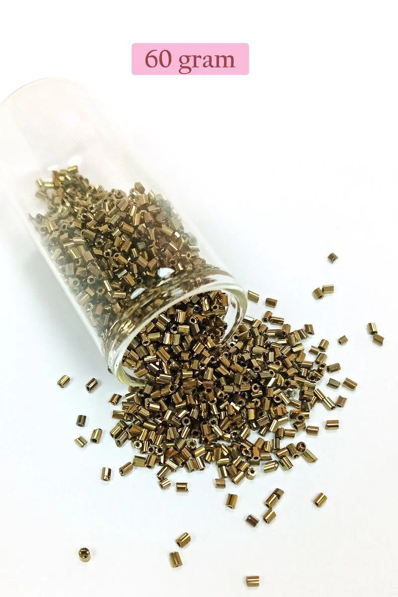 Kesme Cam Boncuk 2mm 60gr Metalik Sarı - El Sanatları Süsleme Fiyatı, Yorumları ve Özellikleri