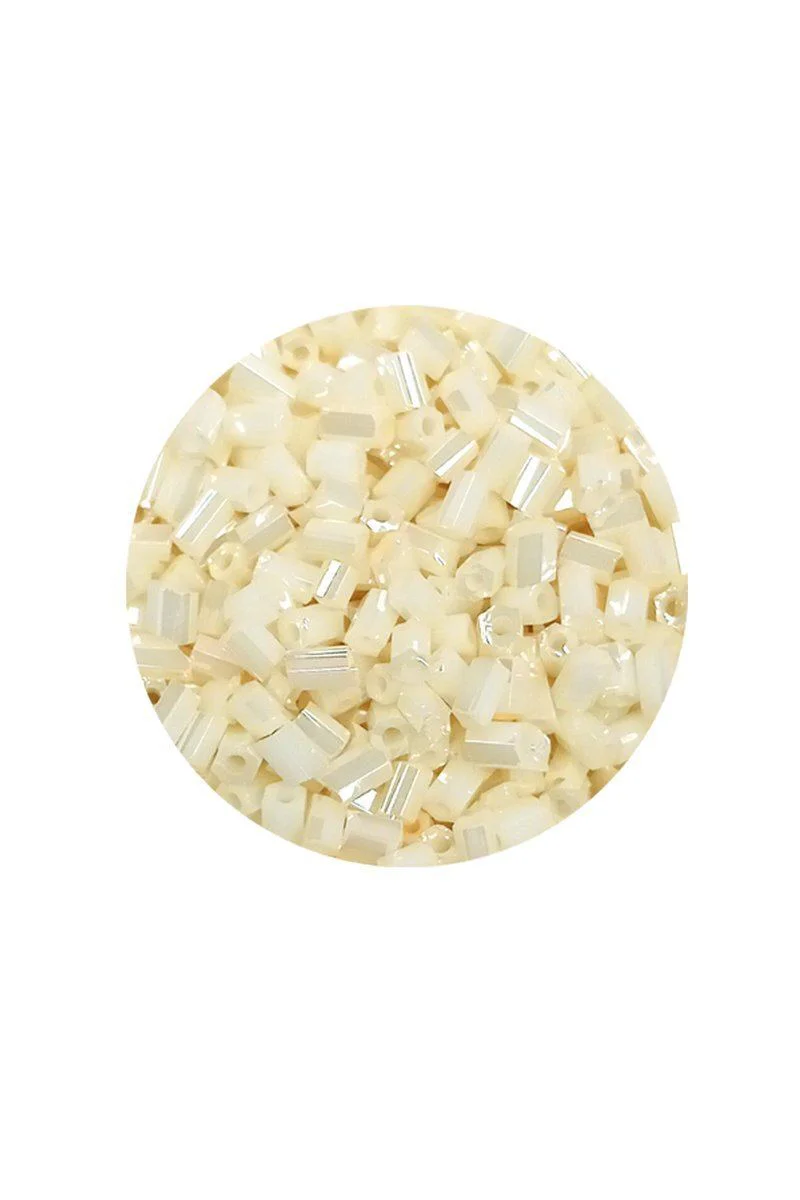 Kesme Cam Boncuk 2mm - 60gr Krem - El Yapımı Takı ve Doku Projesi Boncuğu Fiyatı, Yorumları ve Özellikleri