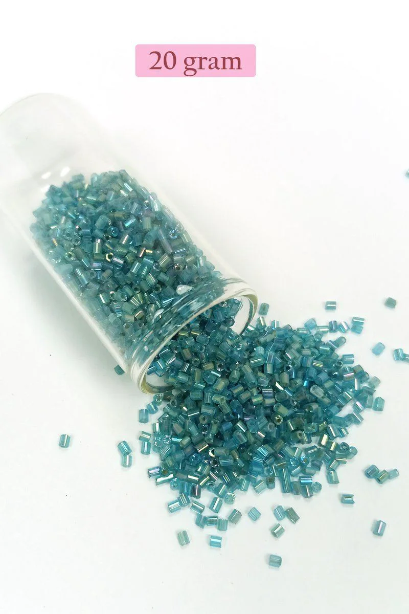 Kesme Cam Boncuk 2mm Şeffaf Çam Yeşili - El Sanatları ve Dikiş Süsleme İçin 20gr Fiyatı, Yorumları ve Özellikleri