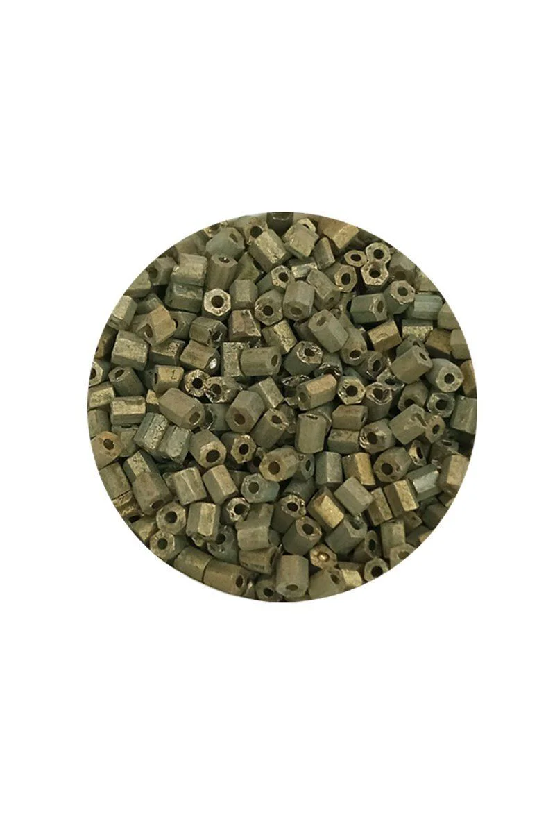 Kesme Cam Boncuk 2mm - Mat Asker Yeşili, 20 Gram - El Sanatları ve Dikiş Süsleme Fiyatı, Yorumları ve Özellikleri