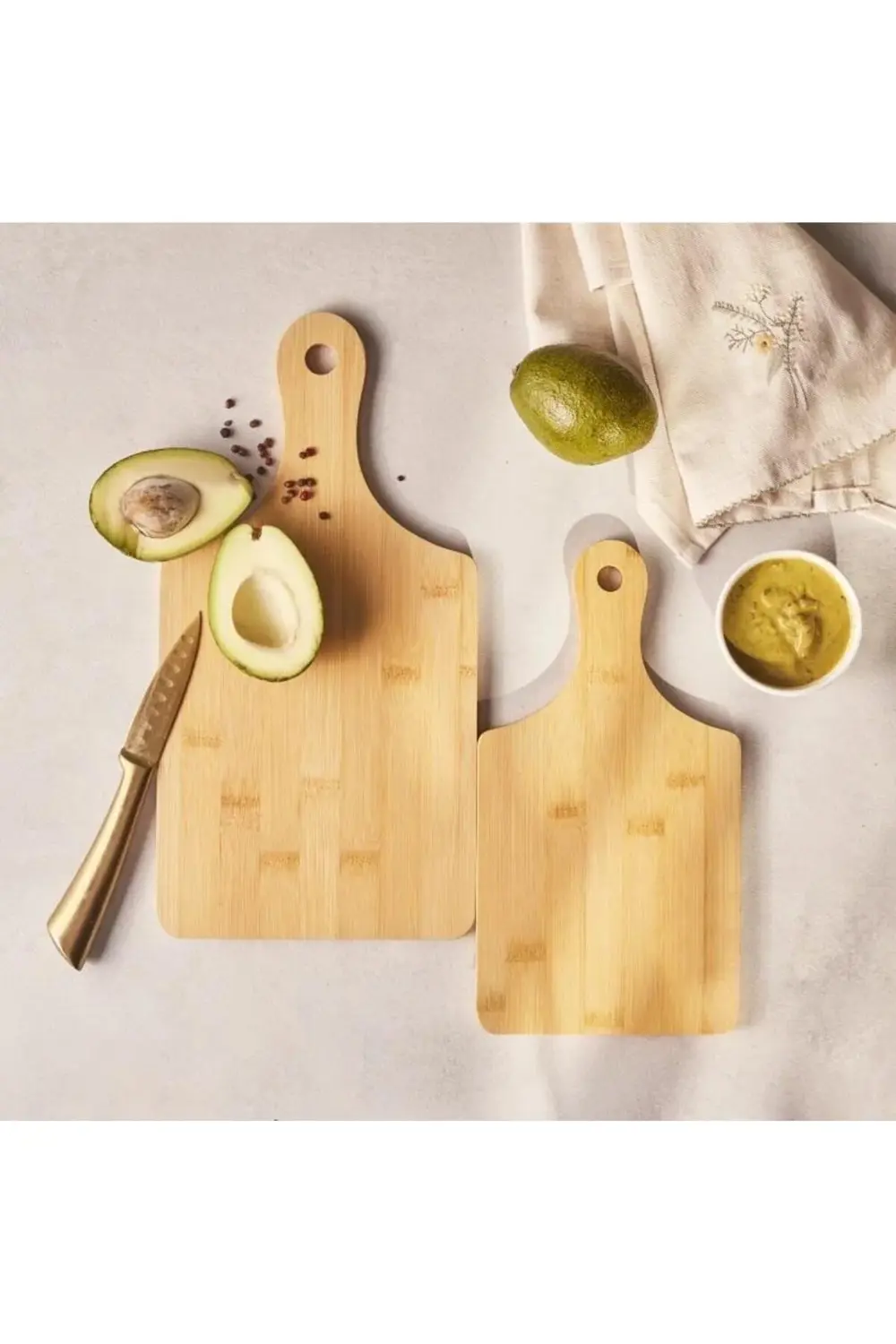 Kesme Tahtası 2Li Bambu Arvin