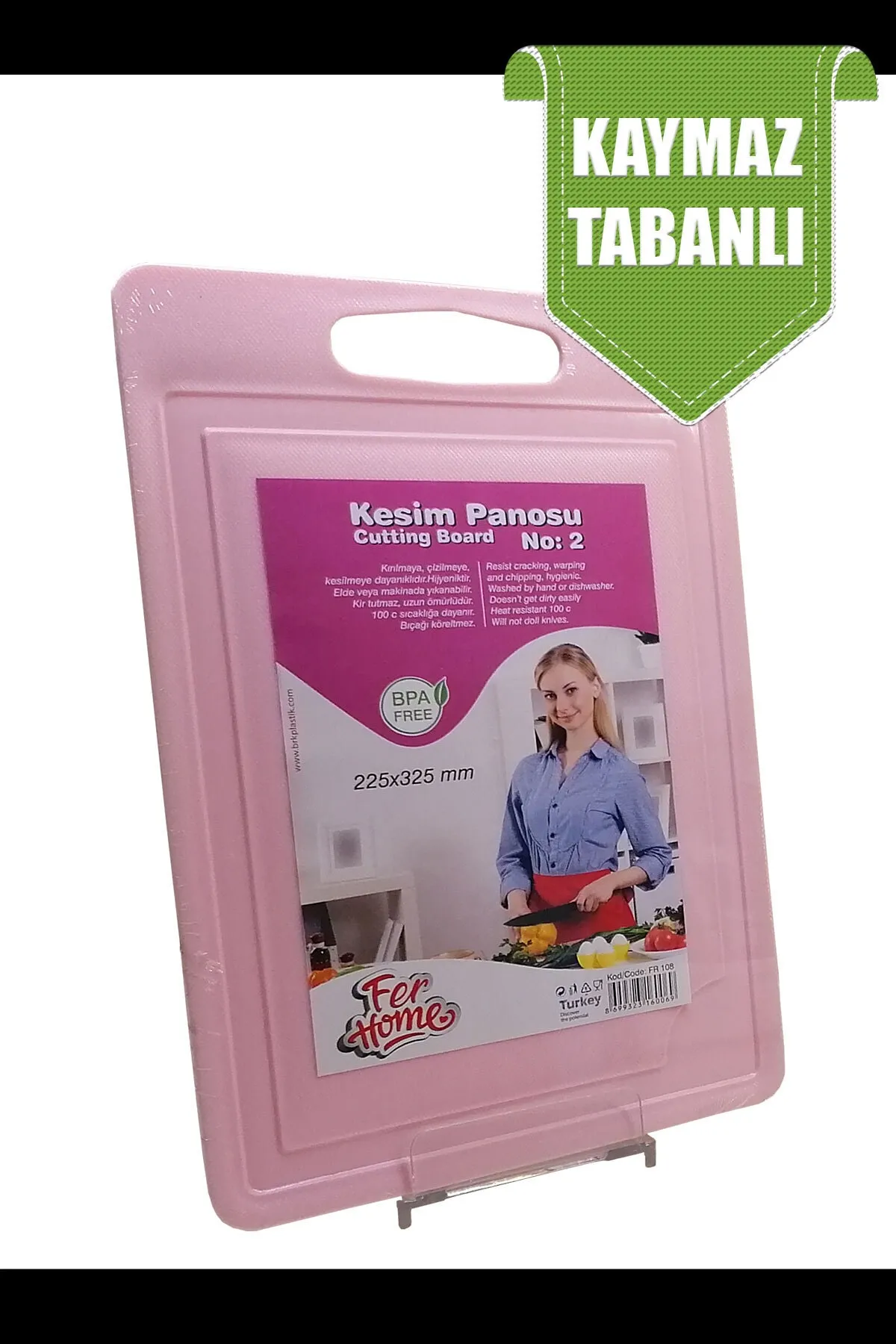 Just Cheap Store Kesme Tahtasi Plastik Büyük Kesme Sunum Tahtasi Kesim Panosu 225X