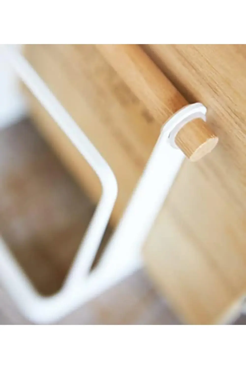 kesme tahtası standı, beyaz 395519