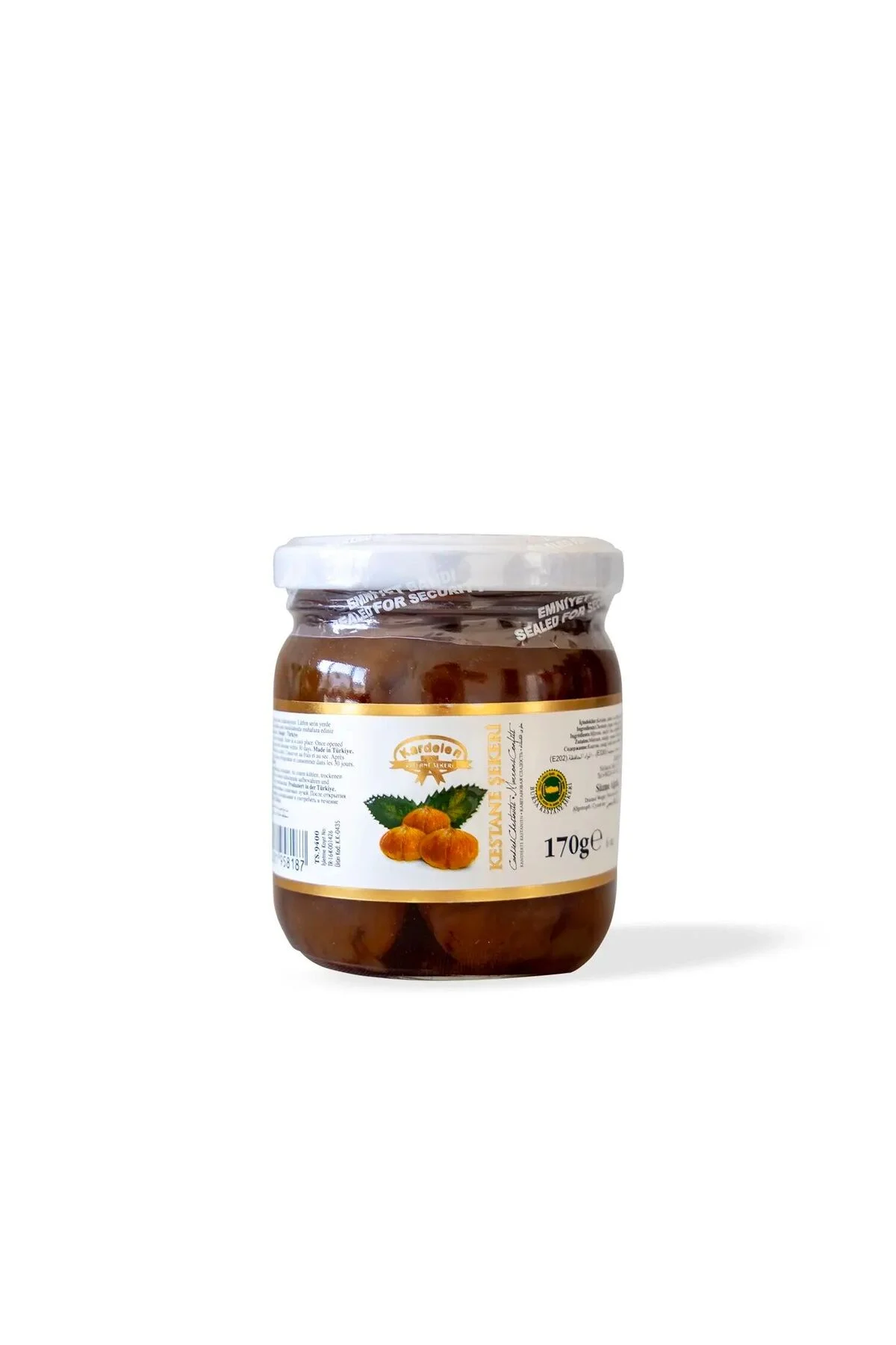 Kestane Şekeri 170 g Marrion Confist Kavanoz Kestane Şekeri 170 g Marrion Confist Kavanoz