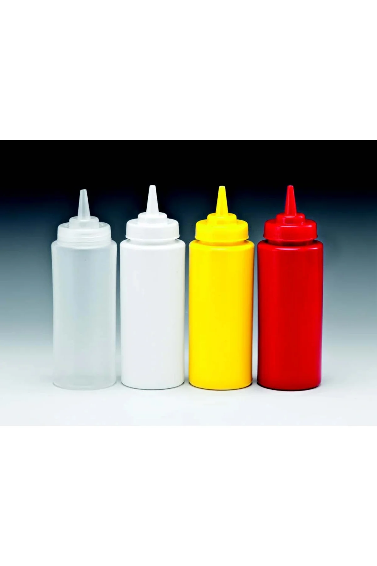 Ketçap Şişesi - 1000Ml Dev Boy Kırmızı - Görsel 3