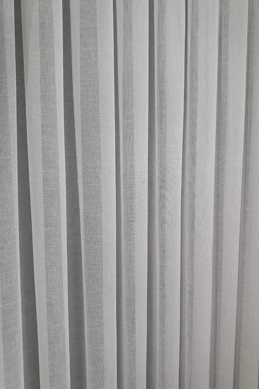 Keten Foldet Tül Perde (1/3 Sık Pile) Ağır Gramajlı Kırışmaz Ütü