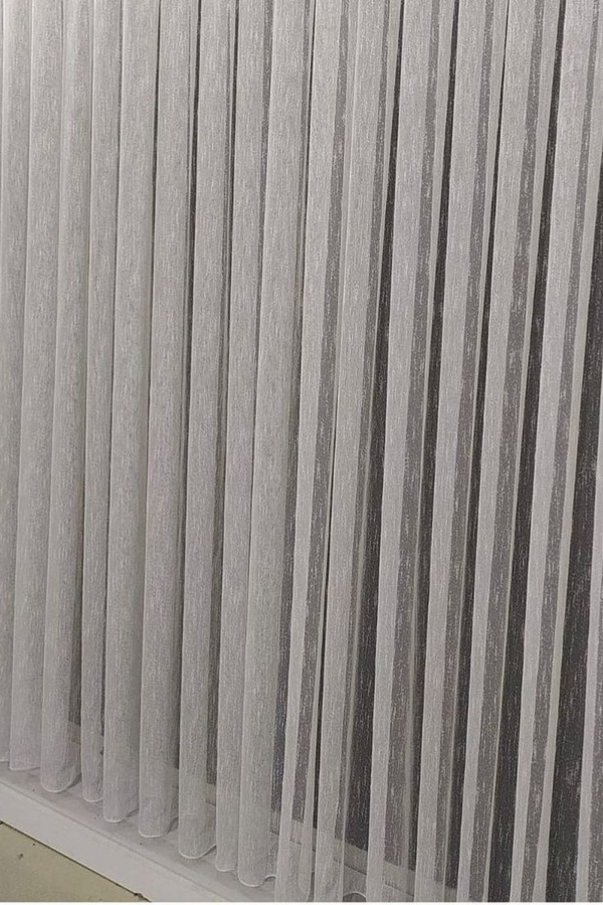 Özgün Perde Keten Şantuk Tül Perde (1/2,5 Normal Pile)